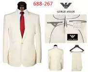 armani costume emporio hommes mode wetsonj pas cher blanc